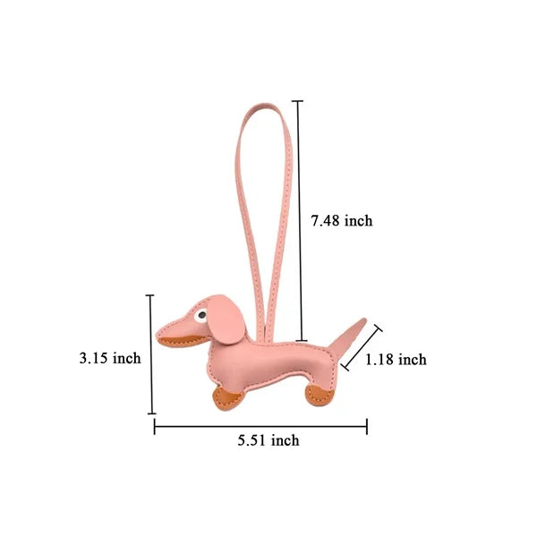 Cute Dog Keychain Bag Charm Accessory