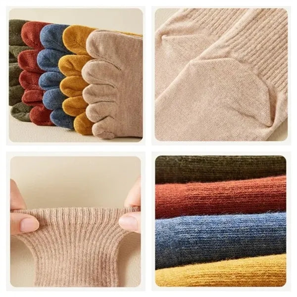 Women Five Toe Socks Cotton Breathable