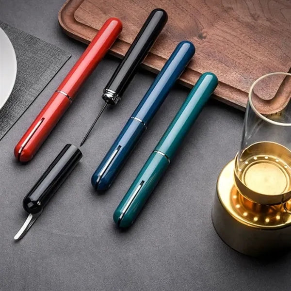 Pressure Wine Opener With Foil Cutter