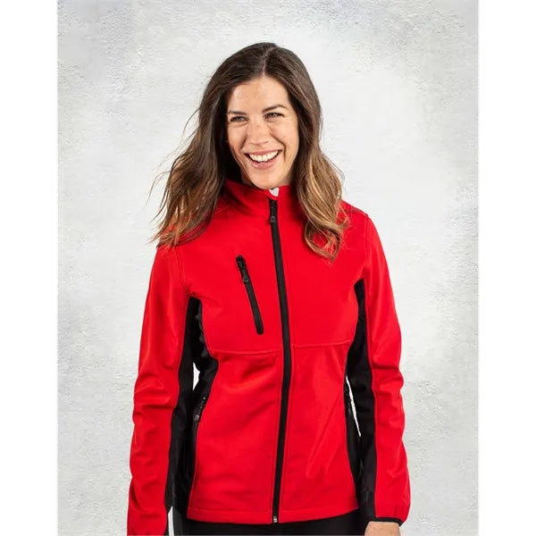 Clique Narvik Recycled Colorblock Stretch Softshell Women...