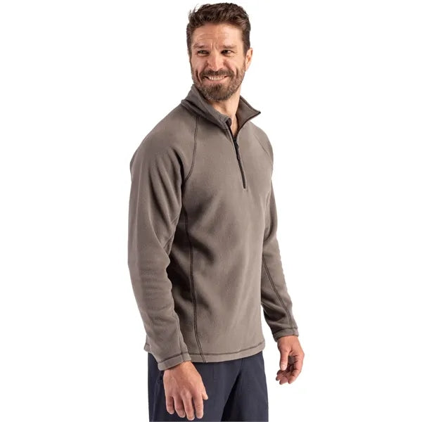 Clique Powder Recycled Fleece Mens Quarter Zip Jacket