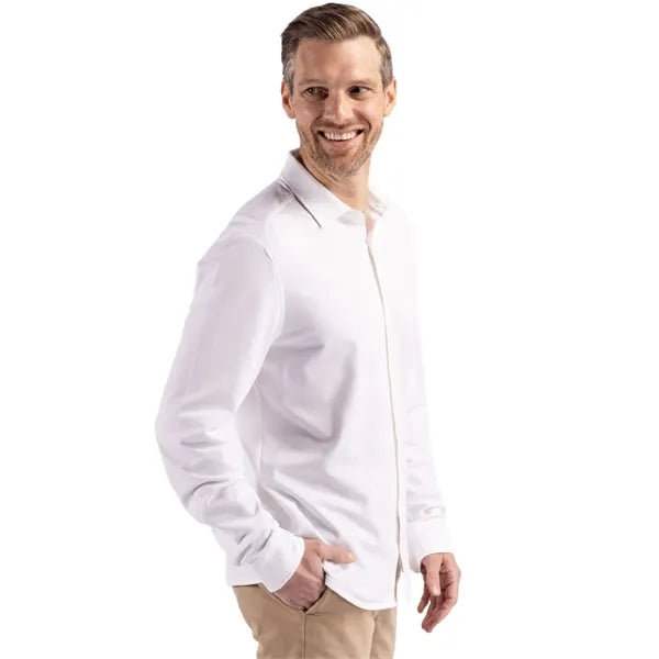 Cutter & Buck Advantage Recycled Cotton-Blend Pique Mens ...