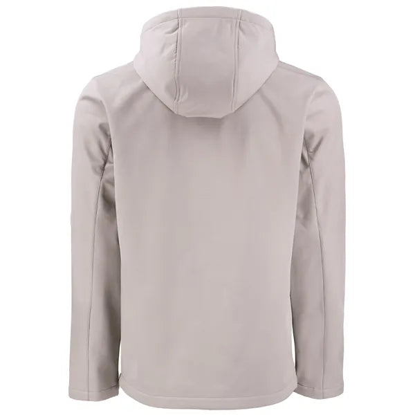 Clique Tempo Recycled Stretch Softshell Mens Full Zip Hoo...