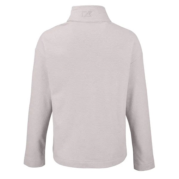 Cutter & Buck Hunts Point Recycled Fleece Womens Hybrid S...