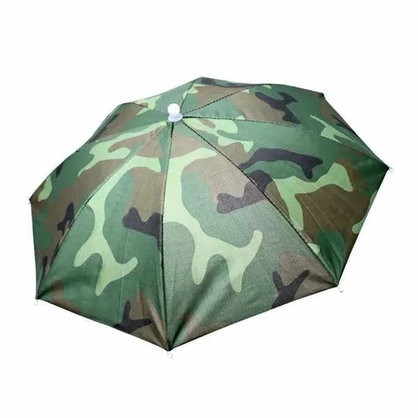 Colorful Hands-Free Rainbow Umbrella Hat