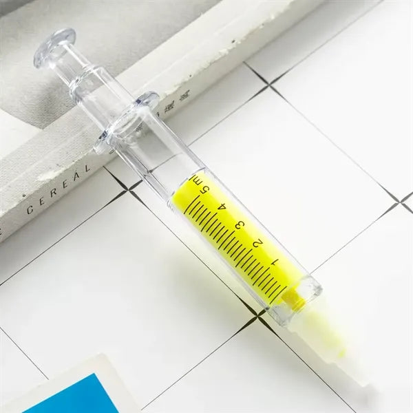Syringe Shape Highlighter with Scale