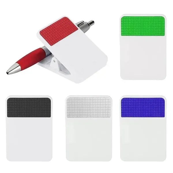 Jumbo Size Magnetic Memo Clip w/ Ballpoint Pen