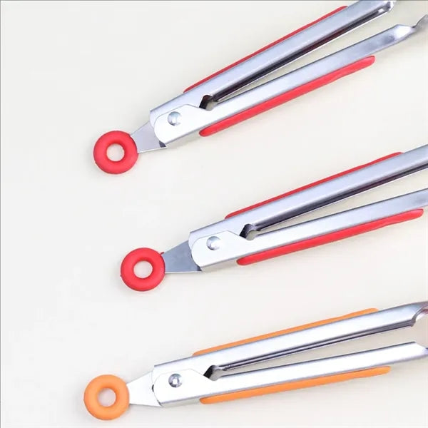 Christmas Silicone BBQ Tongs