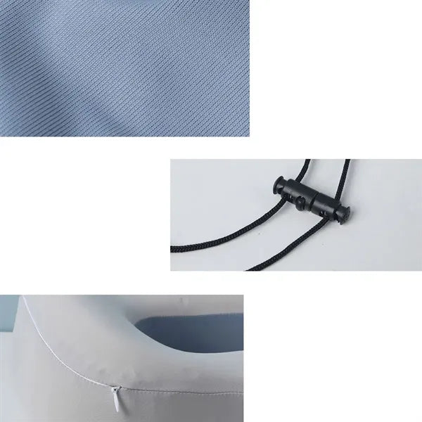 Memory Foam Travel Pillow U Shape Neck Support Cushion