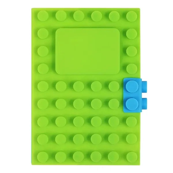 100 Pages Silicone Cover Block Notebook