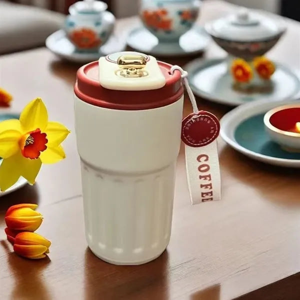 15oz Portable LED Temperature Display Coffee Thermos Cup