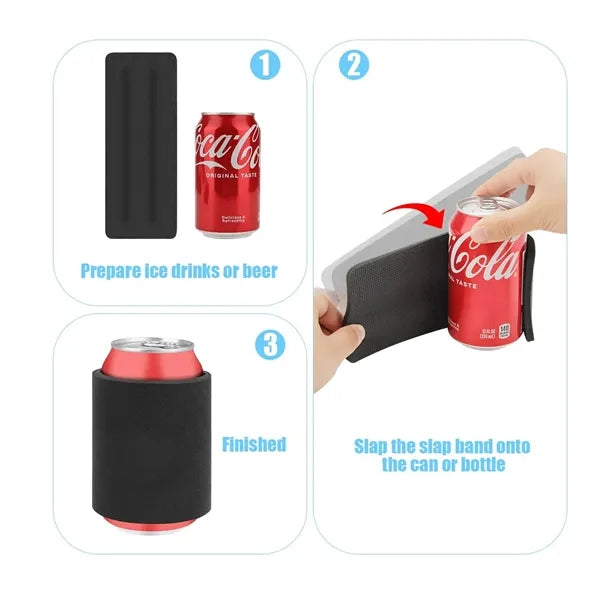 Neoprene Slap Wrap Can Cooler