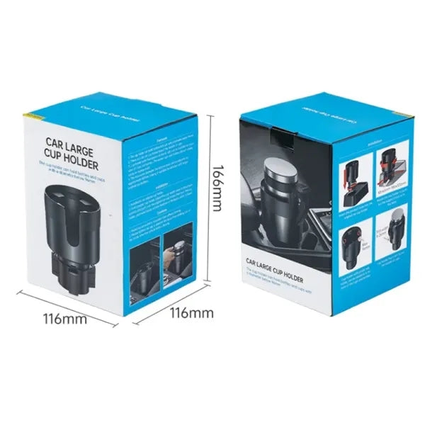 Car Cup Holder Expander Adjustable Base For Large Bottles