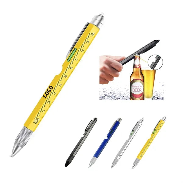 9-in-1 multifunctional metal stylus