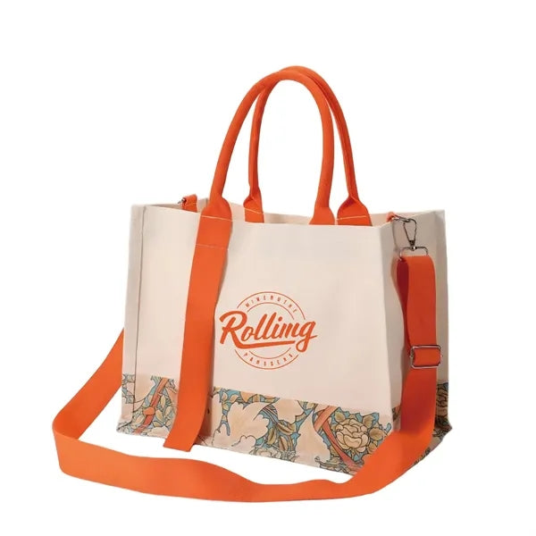 Canvas tote bag.