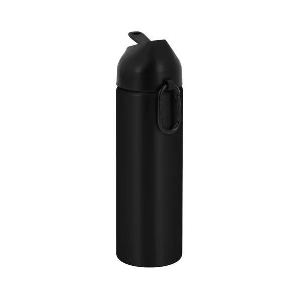 EasyFlow Recycled Aluminum Bottle w Straw Lid