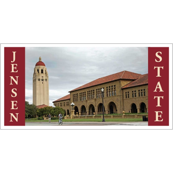 7.5" x 3.75" Bumper Sticker 4CP