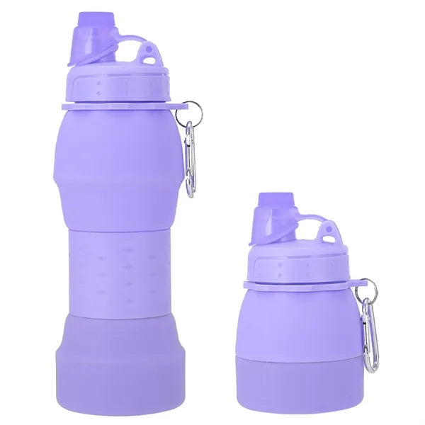 20oz Collapsible Silicone Water Bottle