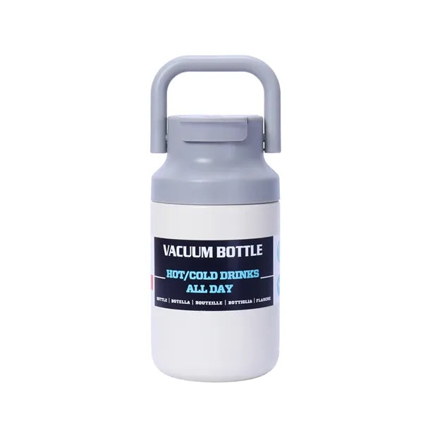 16oz Portable Outdoor Handle Hiking Sports Water Bottle