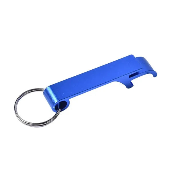 Colored Metal Bottle Opener Keychain