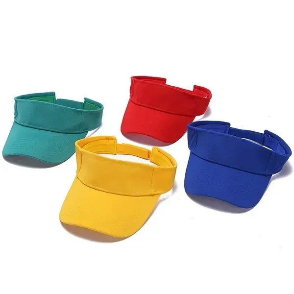 Visor Hats Adjustable Empty Top Cap