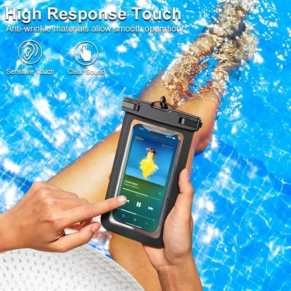 Waterproof bag for mobile phones