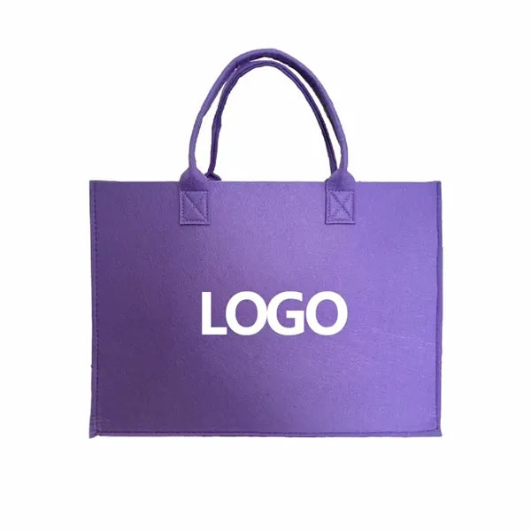 Felt tote bag