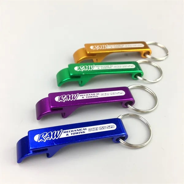 Aluminum Opener Keychain