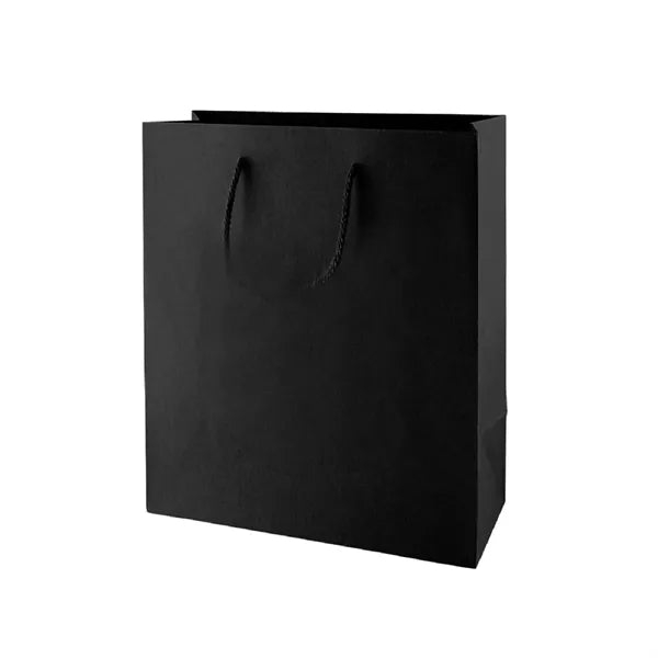 13x7x17'' Matt/Gloss 250GSM White Cardboard Gift Bag