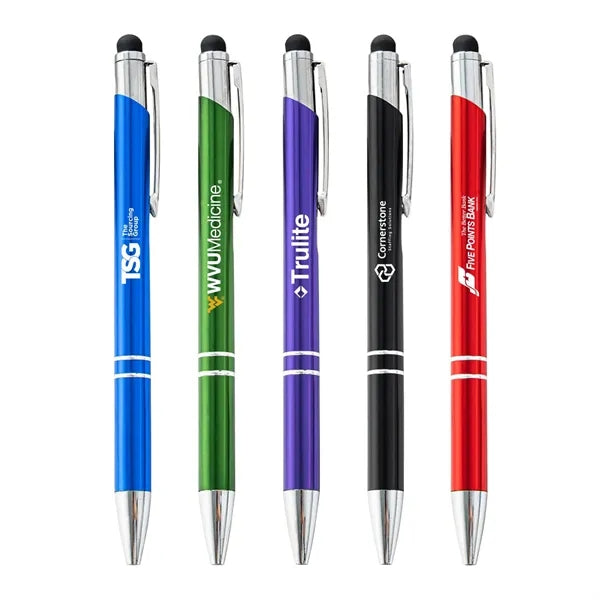 Aluminum Pen With Stylus
