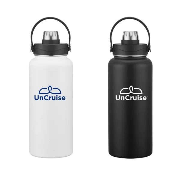 34OZ vacuum water bottle