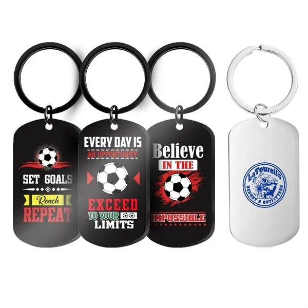 Metal Key Tag