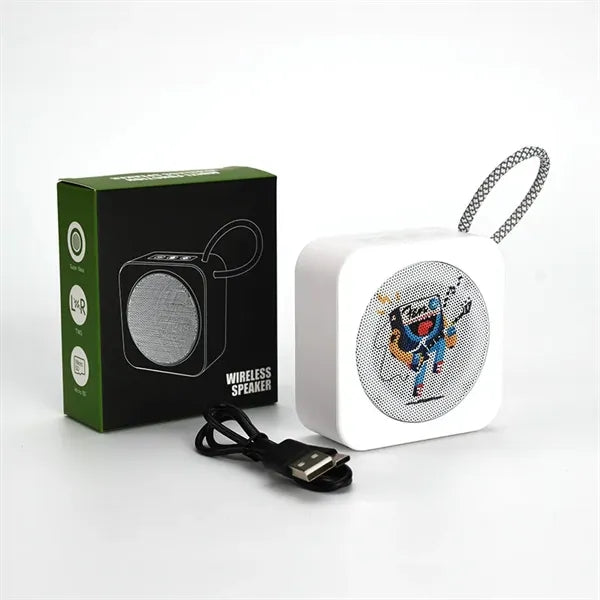 Printings Mini Waterproof Outdoor Speaker