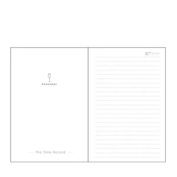 A5 Leather-bound Hardcover Notebook