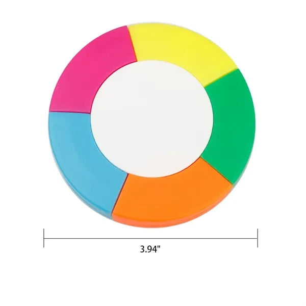 5-Color Circular Fluorescent Pen