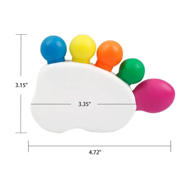 Foot Shaped Creative Highlighter Pen