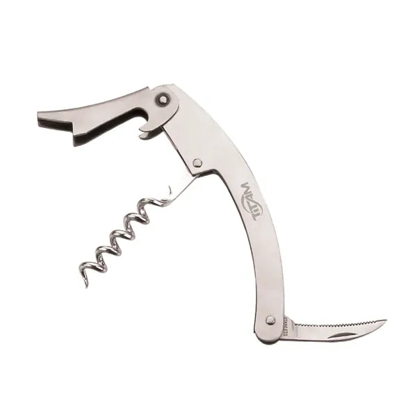 Stainless Steel Wine Opener/Corkscrew