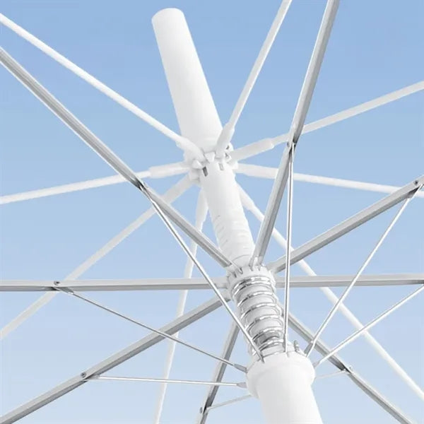 Gradient Transparent Manual Straight Umbrella
