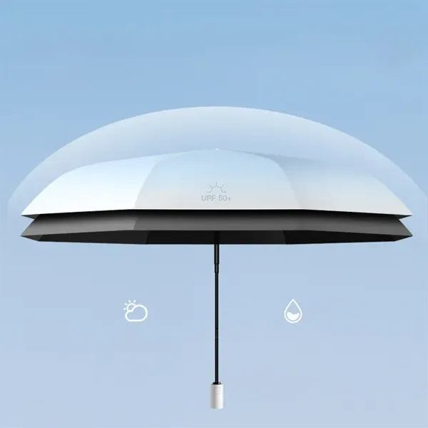 Gradient Color Automatic Folding Umbrella
