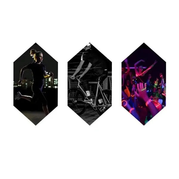 Polyester Sport Glowing Wristband/Armband