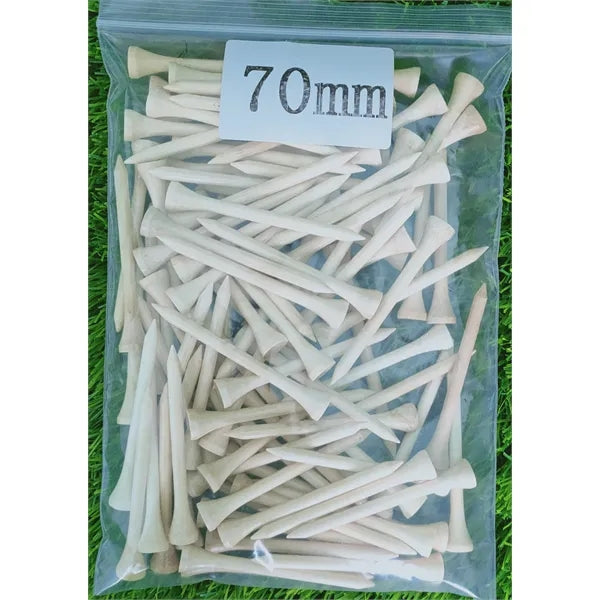 Golf Bamboo Tees Eco-Friendly Durable Golf Tee Pins