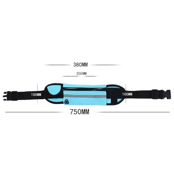 Running Waist Bag with Water Bottle Holder