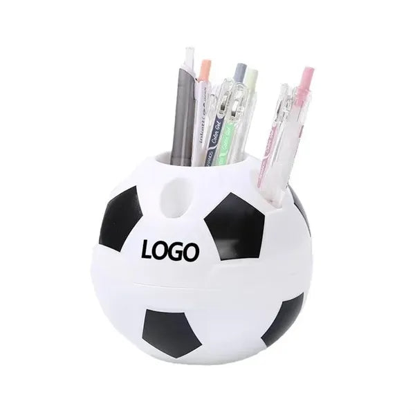 Soccer Shape Pen Holder Container