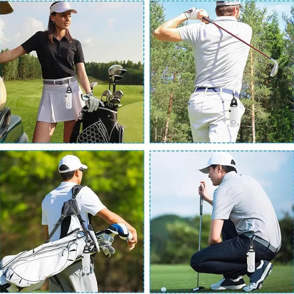 Neoprene Golf Ball Carry Bag with Clip