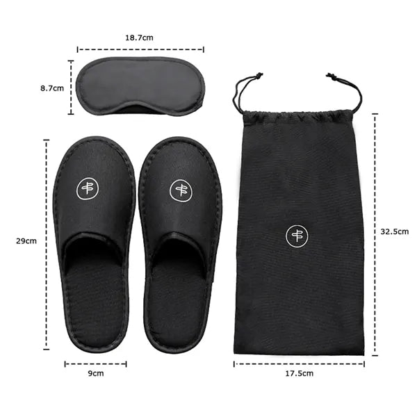 Foldable portable slippers