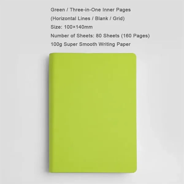 A6 Size Pocket Notebook Journals 160 Pages Softcover