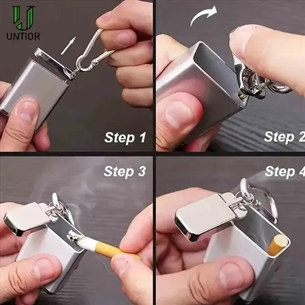 Mini Portable Keychain Ashtray