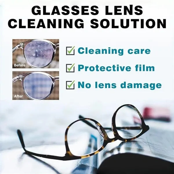1oz Portable Complete Eyeglass Lens Cleaner Set