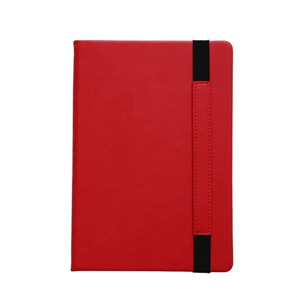 A5 Notebook with Fixed Elastic Strap Pen Slot