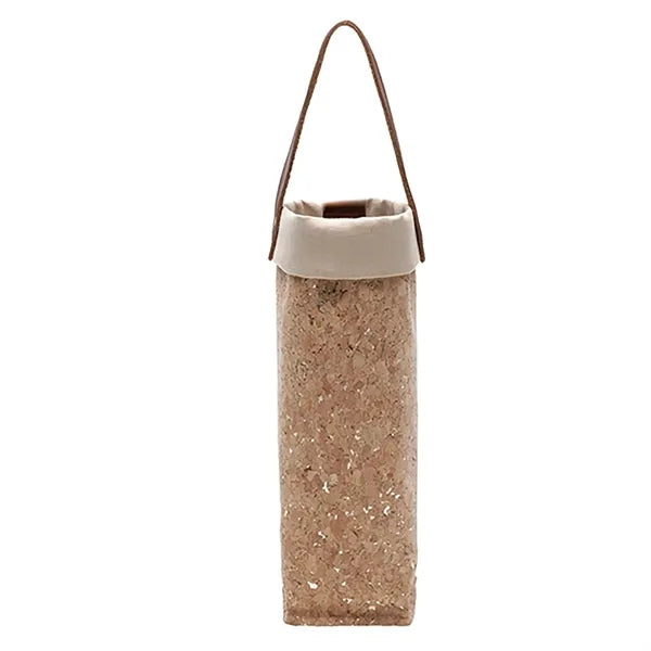 Waterproof Leather Wine Packaging Gift Bag